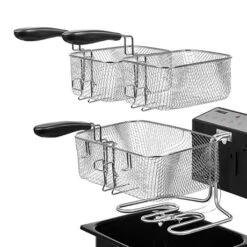 Princess Friteuse 5 L - Habillage En Acier -Ustensiles De Cuisine Boutique 758005 3 2 Friteuse 5 L Habillage en acier Princess