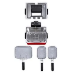 LIVOO Friteuse Rouge 5 L DOC241 2000 W -Ustensiles De Cuisine Boutique 758007 2 2 Friteuse rouge 5 L DOC241 2000 W Livoo