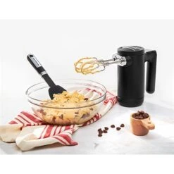 KitchenAid Batteur à Main électrique Sans Fil 7 Vitesses Noir Réglisse 5KHMB732EBM -Ustensiles De Cuisine Boutique 760357 2 1 Batteur a main electrique sans fil 7 vitesses noir reglisse 5KHMB732EBM Kitchenaid