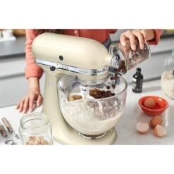 KitchenAid Robot Artisan Crème 5KSM175PS Avec Accessoires Supplémentaires -Ustensiles De Cuisine Boutique 761003 4 6 Robot artisan creme 5KSM175PS avec accessoires supplementaires Kitchenaid