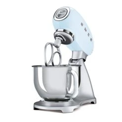 Smeg Robot Sur Socle Bleu Azur 800 W SMF02PBEU -Ustensiles De Cuisine Boutique 761040 2 1 Robot sur socle Bleu azur 800 W SMF02PBEU Smeg