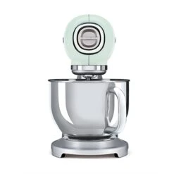 Smeg Robot Sur Socle Vert D'eau 800 W SMF02PGEU -Ustensiles De Cuisine Boutique 761041 1 1 Robot sur socle vert d eau 800 W SMF02PGEU Smeg