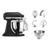 KitchenAid Robot Pâtissier Artisan à Tête Inclinable 4,8 L 300 W Noir Truffe 5KSM175PSEBK -Ustensiles De Cuisine Boutique 761090 0 2 Robot patissier Artisan a tete inclinable 4 8 L 300 W noir truffe 5KSM175PSEBK Kitchenaid