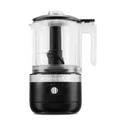 KitchenAid Hachoir électrique Sans Fil 2 Vitesses 1,18 L Noir Réglisse 5KFCB519EBM -Ustensiles De Cuisine Boutique 761097 4 1 Hachoir electrique sans fil 2 vitesses 1 18 L noir reglisse 5KFCB519EBM Kitchenaid