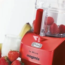 Magimix Mini Hachoir Le Micro Rouge 18114F 8 Magimix Mini Hachoir Le Micro Rouge 18114F -Ustensiles De Cuisine Boutique 76167 1 2 Mini hachoir Le Micro Rouge 18114F Magimix