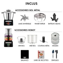 Magimix Robot Cook Expert Noir 18903 -Ustensiles De Cuisine Boutique 76186 2 74 Robot Cook Expert Noir 18903 Magimix