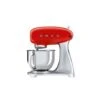 Smeg Robot Pâtissier Rouge 4,8 L 800 W SMF02RDEU -Ustensiles De Cuisine Boutique 76249 0 3 Robot patissier rouge 4 8 L 800 W SMF02RDEU Smeg