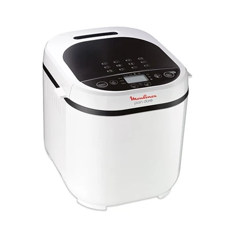 Moulinex Machine à Pain Blanche 720 W 12 Programmes Coloris Blanc OW210130 4 Moulinex Machine à Pain Blanche 720 W 12 Programmes Coloris Blanc OW210130 – Image 2