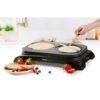 Domo Crêpière Double Pour 2 Crêpes De 18 Cm 1000 W DO8715P 1 Domo Crêpière Double Pour 2 Crêpes De 18 Cm 1000 W DO8715P -Ustensiles De Cuisine Boutique 780209 0 4 Crepiere double pour 2 crepes de 18 cm 1000 W DO8715P Domo