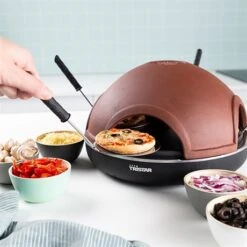 Tristar Pizza Festa - 4 Personnes 900 W PZ-9154 -Ustensiles De Cuisine Boutique 780221 3 1 Pizza Festa 4 personnes 900 W PZ 9154 Tristar