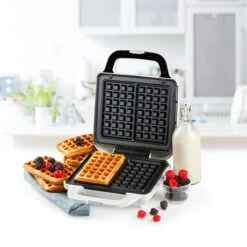 Gaufrier électrique Tasty Waffle 900 W Domo DO9222W -Ustensiles De Cuisine Boutique 780231 3 1 Gaufrier electrique tasty Waffle 900 W Domo DO9222W Domo