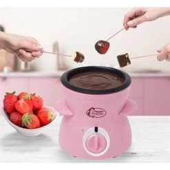 Bestron Fondue Au Chocolat Compact 25 W Sweet Dreams Rose -Ustensiles De Cuisine Boutique 780268 2 1 Fondue au chocolat compact 25 W Sweet Dreams rose Bestron