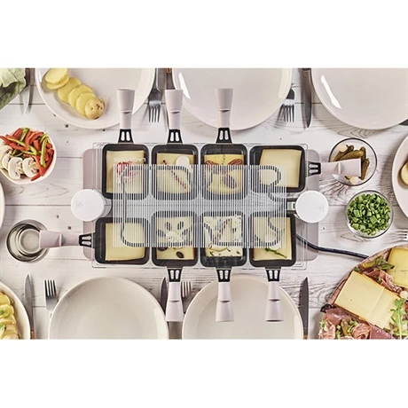 Raclette 8 Personnes Transparence MINERAL 4 Raclette 8 Personnes Transparence MINERAL – Image 2