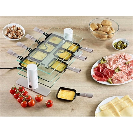Raclette 8 Personnes Transparence MINERAL 6 Raclette 8 Personnes Transparence MINERAL – Image 4