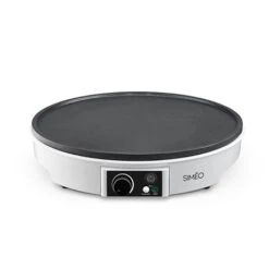 Crêpière électrique 30 Cm 1000W Blanche