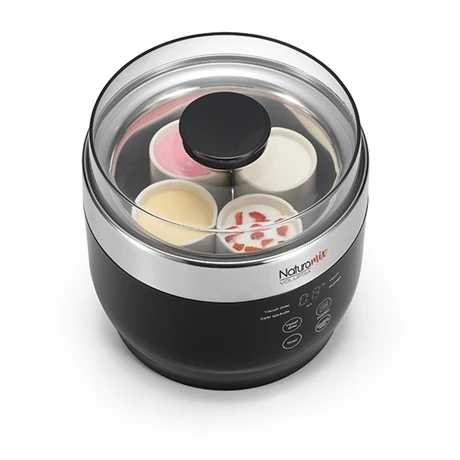 Yaourtière Fromagère 4 Programmes 20 W Noir 4 Yaourtière Fromagère 4 Programmes 20 W Noir – Image 2