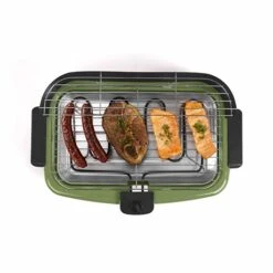 LIVOO Barbecue électrique Sur Pieds 2000 W DOM297K Vert 8 LIVOO Barbecue électrique Sur Pieds 2000 W DOM297K Vert -Ustensiles De Cuisine Boutique 781022 2 1 Barbecue electrique sur pieds 2000 W DOM297K vert Livoo
