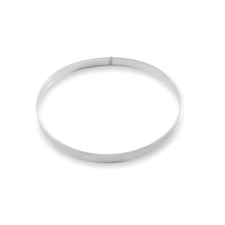 Cercle à Tarte Perforé En Inox Rond 24 Cm 4 Cercle à Tarte Perforé En Inox Rond 24 Cm – Image 2