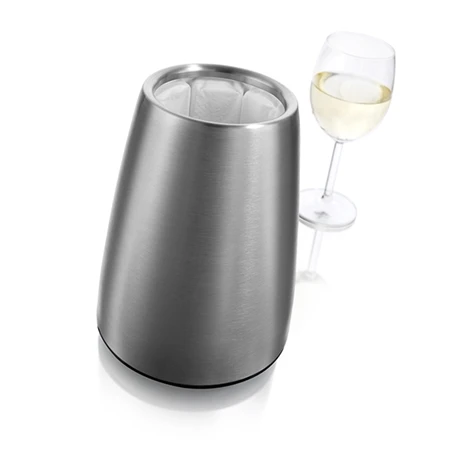 Seau Refroidisseur à Vin En Acier Brossé 4 Seau Refroidisseur à Vin En Acier Brossé – Image 2