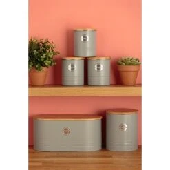 Typhoon Boîte à Thé 1 L Grise -Ustensiles De Cuisine Boutique 880040 1 3 Boite a the 1 L grise Typhoon