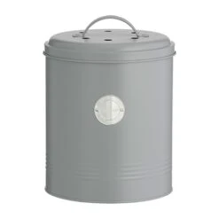 Typhoon Seau à Compost 2,5 L Gris