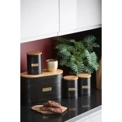 Typhoon Boîte à Thé 1 L Noire -Ustensiles De Cuisine Boutique 880048 2 2 Boite a the 1 L noire Typhoon