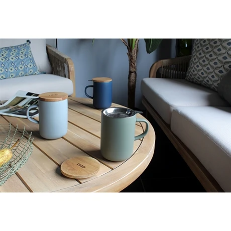 Lot De 2 Tisanières Mug Juliet Perle Et Blanc 4 Lot De 2 Tisanières Mug Juliet Perle Et Blanc – Image 2